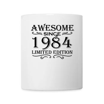 1984 - Jahrgang 1984 - Tasse - Weiß - Vorne