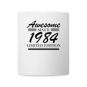 1984 - Jahrgang 1984 - Tasse - Weiß - Vorne