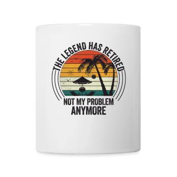 The legend is officially retired - Mug - white - Front