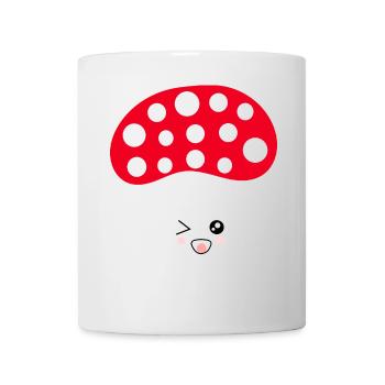Toadstool, mushroom in the woods gift - Mug - white - Front