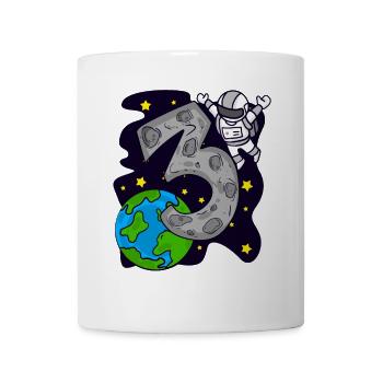 3 years old boy - 3 birthday gift - Mug - white - Front
