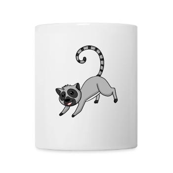 Lemur for children - Mug - white - Front