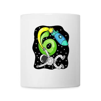 Garçon 6 ans cadeau fils astronaute - Mug blanc - blanc - Devant