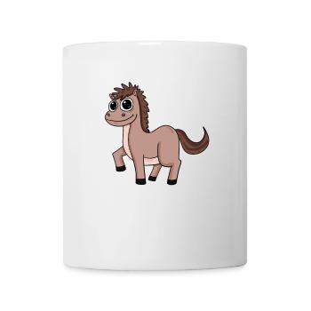 Pferd Pferde Hauspferd - Tasse - Weiß - Vorne