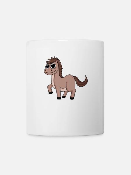 Chevaux Chevaux Domestiques Cheval - Mug blanc - blanc