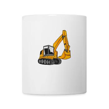 Excavator Excavator Driver Gift - Mug - white - Front