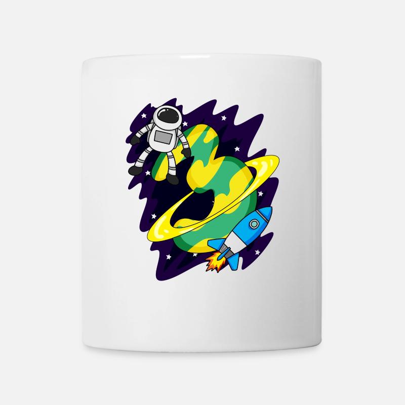 3 ans Jeune cadeau - Mug blanc - blanc