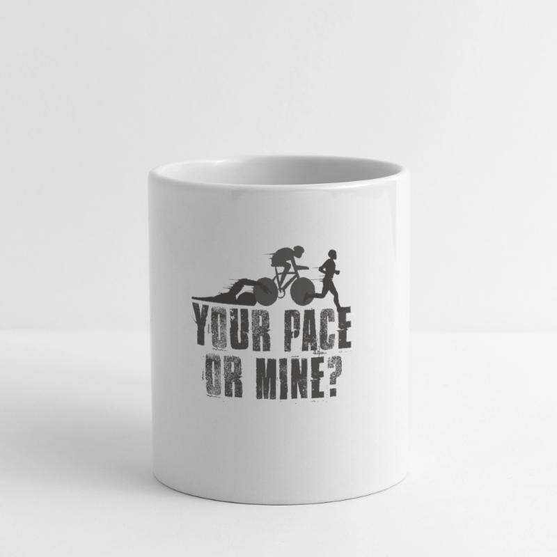 Dein Tempo Oder Meins Triathlon Tasse