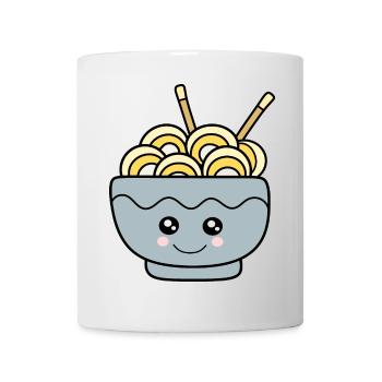 Kawaii Ramen Kawaii Chibi Kawaii food Sticker - Mug - white - Front