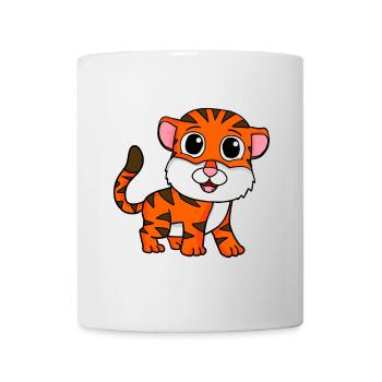 Tiger - Tasse - Weiß - Vorne