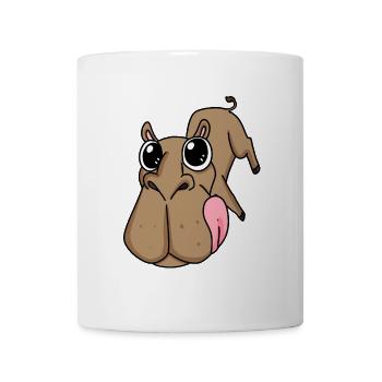 Camel big face - camel head - Mug - white - Front