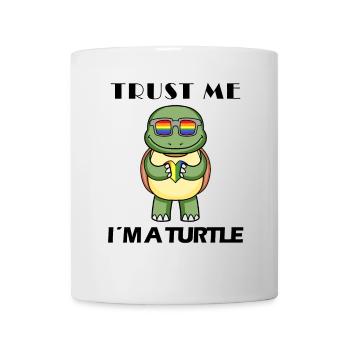 Tortue - Mug blanc - blanc - Devant