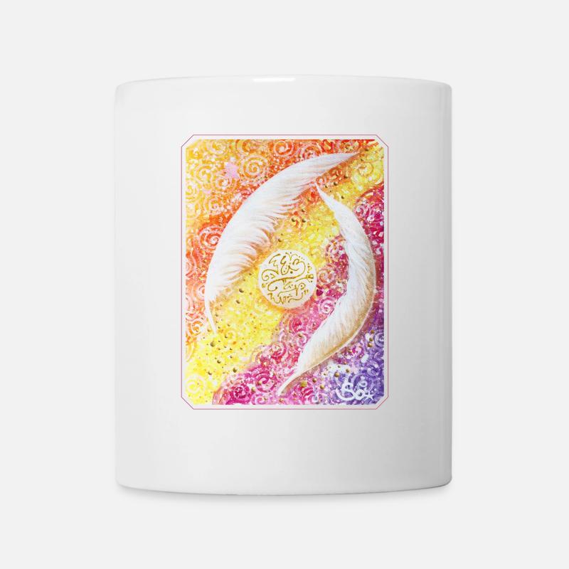 Plumes d’ange de l’âme - Sonja Ariel von Staden - Mug blanc - blanc