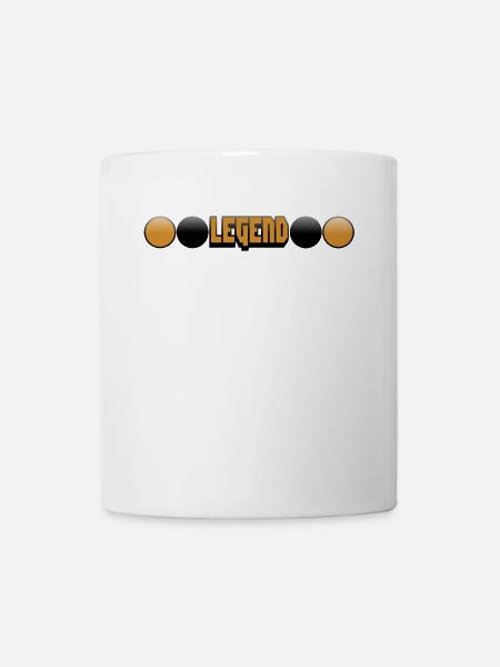 Legend Gradient Logo - Tasse - Weiß