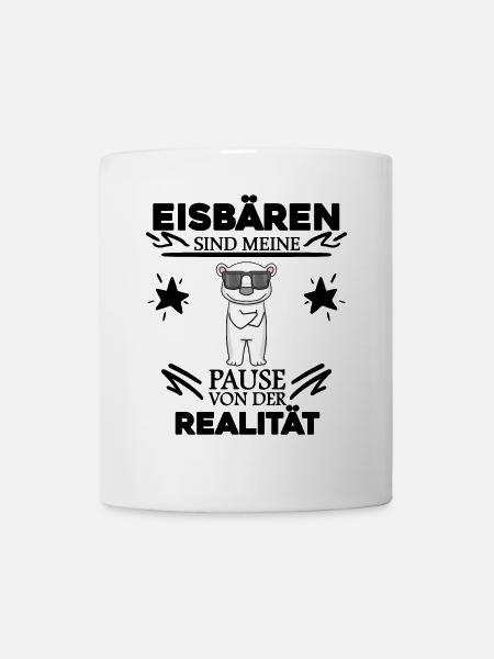 Eisbär Polarbär Bär - Tasse - Weiß