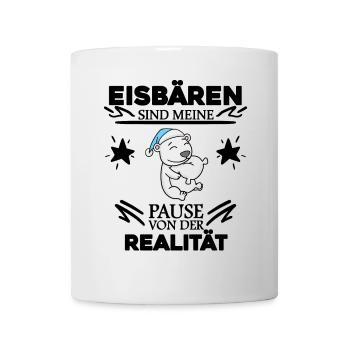 Eisbär - Tasse - Weiß - Vorne