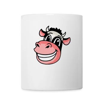 Head Animal Cow - Mug - white - Front