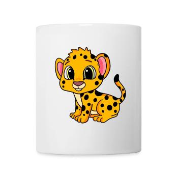 Guépard - Mug blanc - blanc - Devant