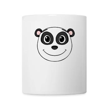 Panda Head Ours Mignon - Mug blanc - blanc - Devant