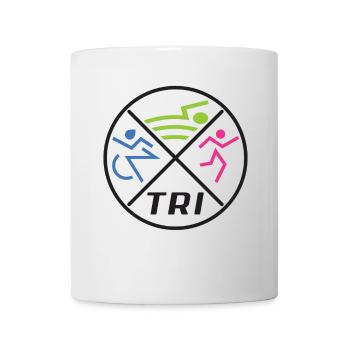 Women's Triathlon - Mug - white - Front