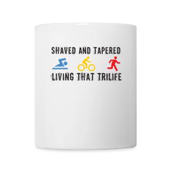 Shaved And Tapered Living That Trilife - Mug - white - Front