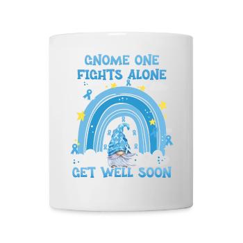 Gnome One Fights Alone Prostate Cancer - Mug - white - Front