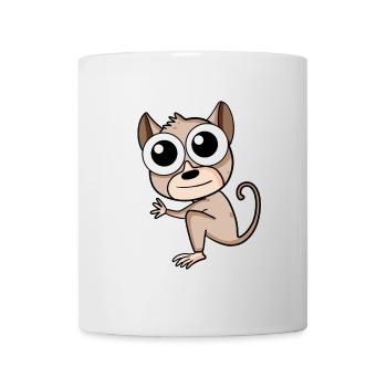 Tarsier Koboldmakis - Tasse - Weiß - Vorne