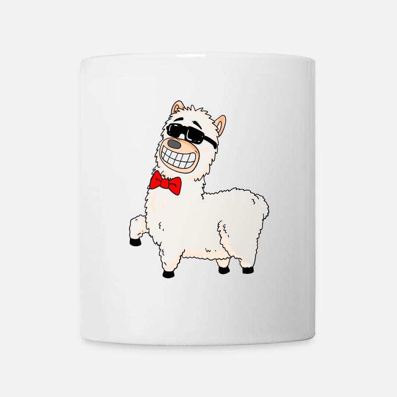 Cool Alpaka - Tasse - Weiß