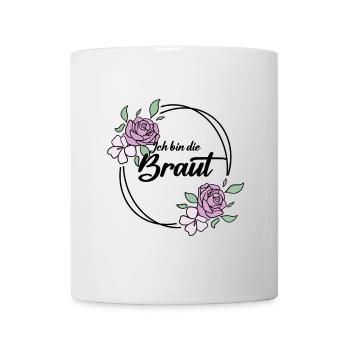 Die Braut Junggesellinnenabschied - Tasse - Weiß - Vorne