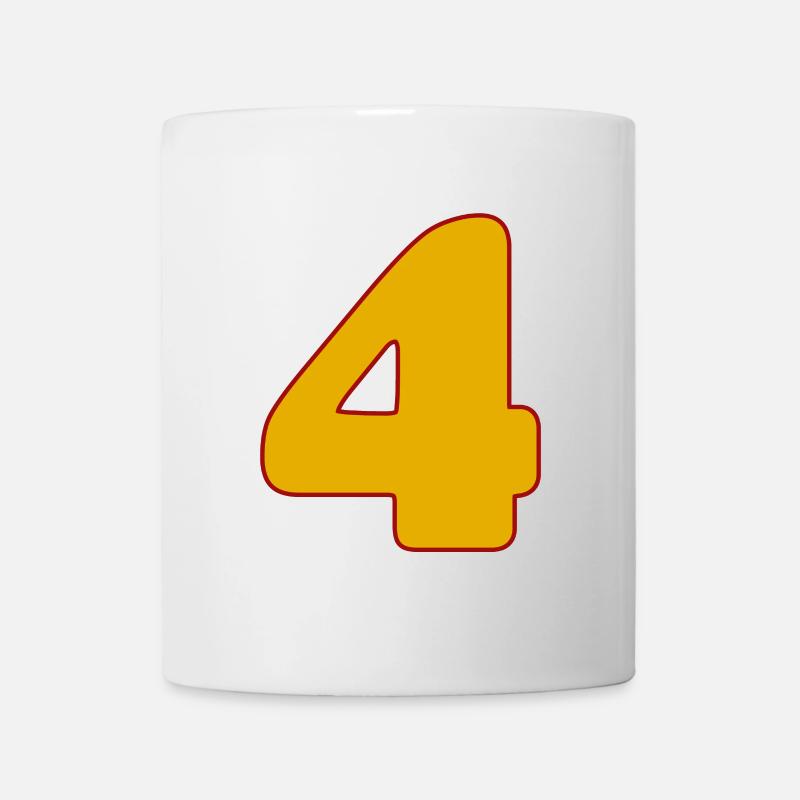 4 - Mug blanc - blanc