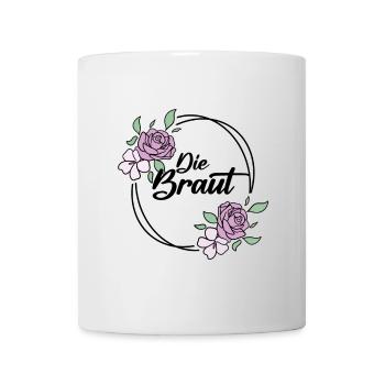 Die Braut Junggesellinnenabschied - Tasse - Weiß - Vorne