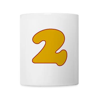 2 - Tasse - Weiß - Vorne