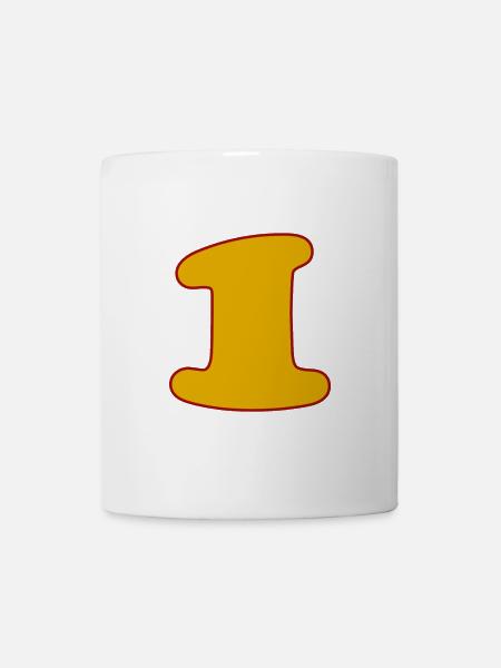 1 - Tasse - Weiß