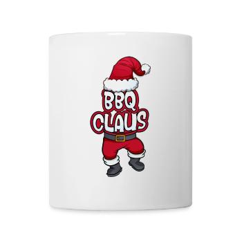 BBQ Claus Weihnachtsmann Kostüm Familien Outfit - Tasse - Weiß - Vorne