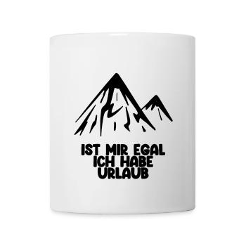 Urlaub - Tasse - Weiß - Vorne