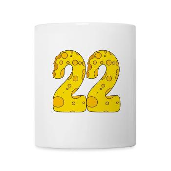 22 ans - Cadeau de 22e anniversaire - 1922 - Mug blanc - blanc - Devant