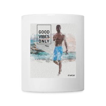 Beach Surfer – Surf, Sonne und Strand - Tasse - Weiß - Vorne