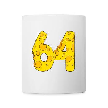 64 Jahre alt - 64. Geburtstag Geschenk - 1964 - Tasse - Weiß - Vorne