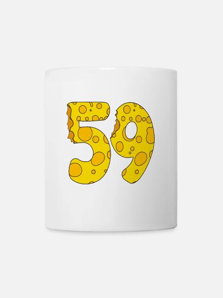 59 Jahre alt - 59. Geburtstag Geschenk - 1959 - Tasse - Weiß