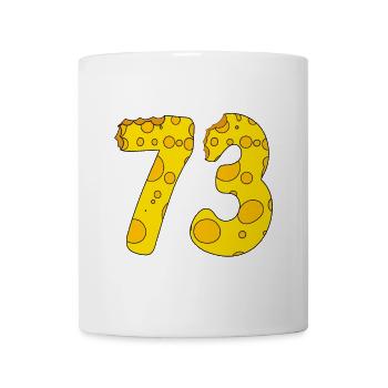 73 Jahre alt - 73. Geburtstag Geschenk - 1973 - Tasse - Weiß - Vorne