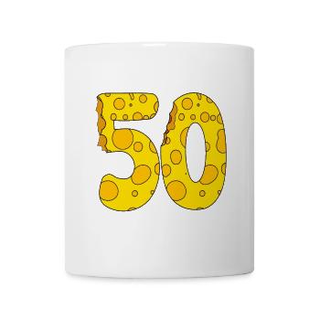 50 Jahre alt - 50. Geburtstag Geschenk - 1950 - Tasse - Weiß - Vorne