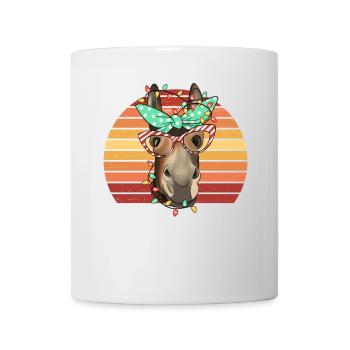 Chevaux Maman Noël Cheval Maman - Mug blanc - blanc - Devant