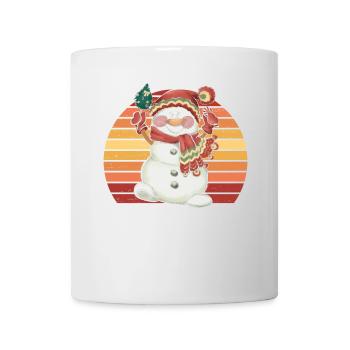 Snowman Christmas Hat Christmas Gift - Mug - white - Front