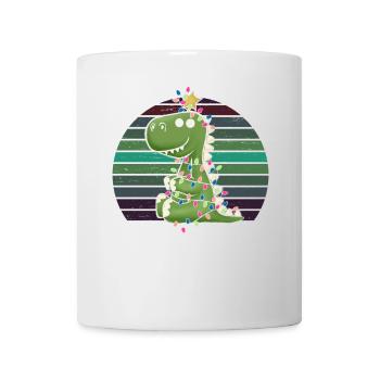 Cute Dino Light Chain Tree Rex Pajamas - Mug - white - Front