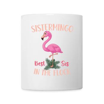 Best Sis In The Flock Sistermingo - Tasse - Weiß - Vorne