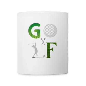 Golf - Golf Lovers - Tasse - Weiß - Vorne