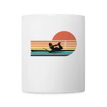 Paddleboard Yoga - Yoga Lovers - Tasse - Weiß - Vorne