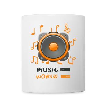 jukebox to world off - Mug - white - Front