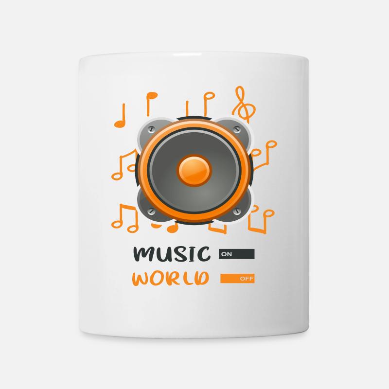 Jukebox au monde éteint - Mug blanc - blanc