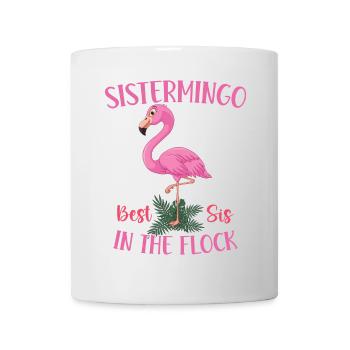 Best Sis In The Flock Sistermingo - Tasse - Weiß - Vorne